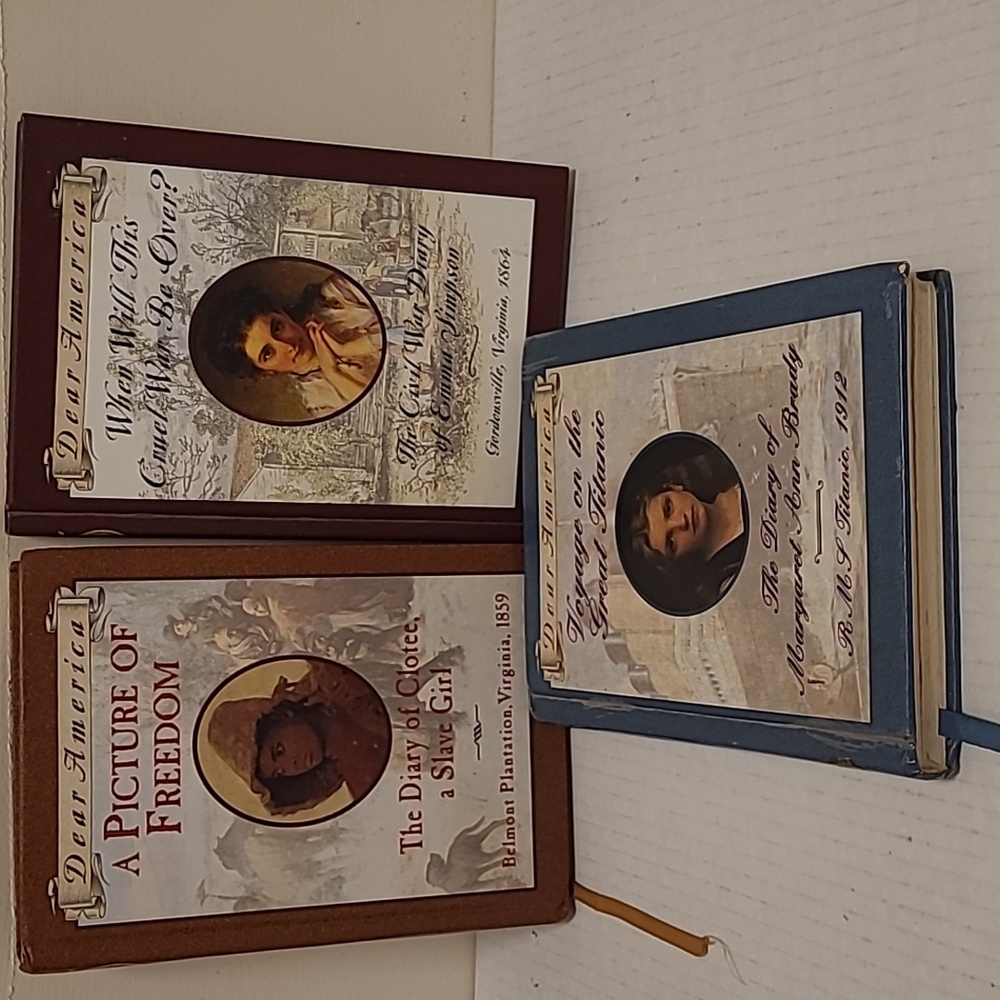 Set of 3 Dear America Books